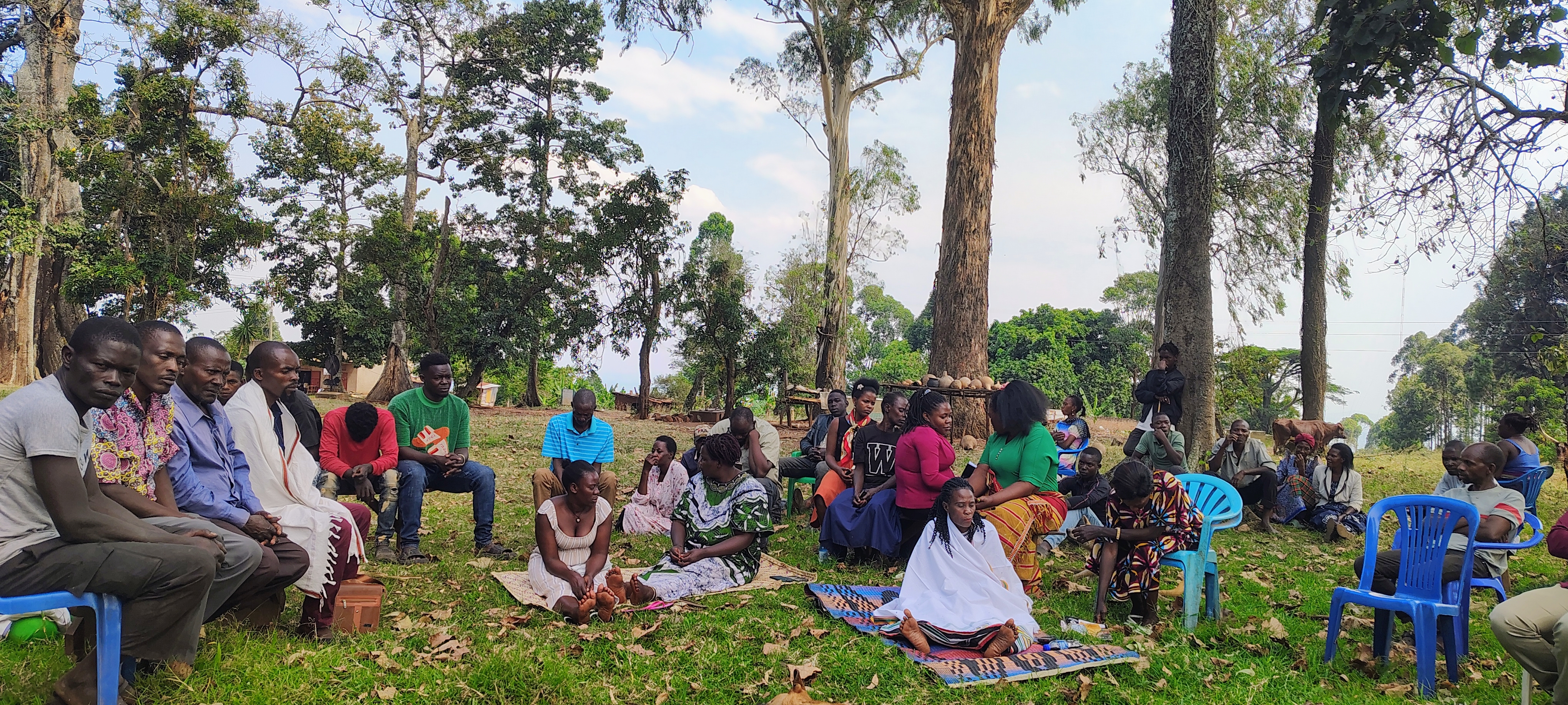 Women's group meeting